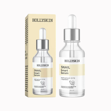 HOLLYSKIN Сироватка для обличчя SNAIL SMART SERUM, 30 ml 1752225222477 фото
