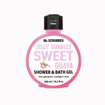 MR. SCRUBBER Гель для душу Jelly Bubbles SWEET GUAVA, 300 ml 1752217778582 фото