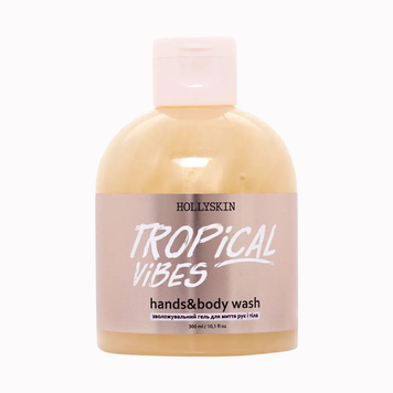 HOLLYSKIN Зволожувальний гель для миття рук і тіла TROPICAL VIBES, 300 ml 1752227548353 фото
