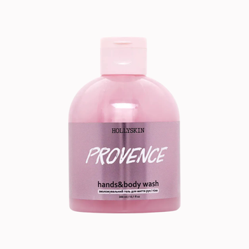 HOLLYSKIN Зволожувальний гель для миття рук і тіла PROVENCE, 300 ml 1752227400769 фото