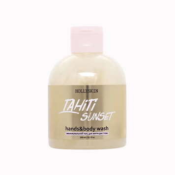 HOLLYSKIN Зволожувальний гель для миття рук і тіла TAHITI SUNSET, 300 ml 1752226898121 фото