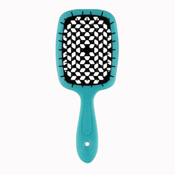 JANEKE Щітка для волосся SUPERBRUSH 1830 THE ORIGINAL ITALIAN PATENT бірюзова з чорним 1752230874028 фото