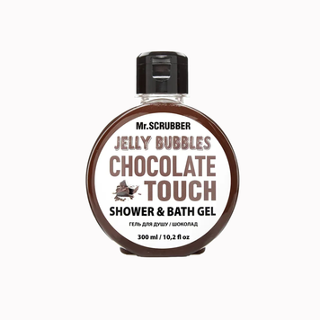 MR. SCRUBBER Гель для душу Jelly Bubbles CHOCOLATE TOUCH, 300 ml 1752217220511 фото