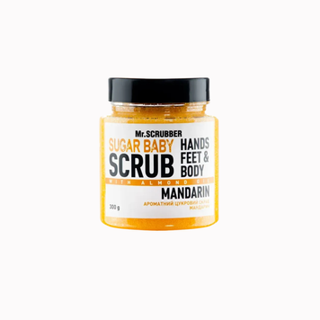Mr.SCRUBBER Цукровий скраб для тіла SUGAR BABY MANDARIN , 300 g 1752215732735 фото