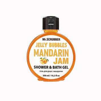 MR. SCRUBBER Гель для душу Jelly Bubbles MANDARIN JAM, 300 ml 1752217613265 фото