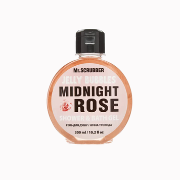 MR. SCRUBBER Гель для душу Jelly Bubbles MIDNIGHT ROSE , 300 ml 1752217422978 фото