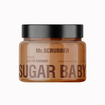 Mr.SCRUBBER Цукровий скраб для тіла SUGAR BABY SALTED CARAMEL, 450 g 1752215168691 фото